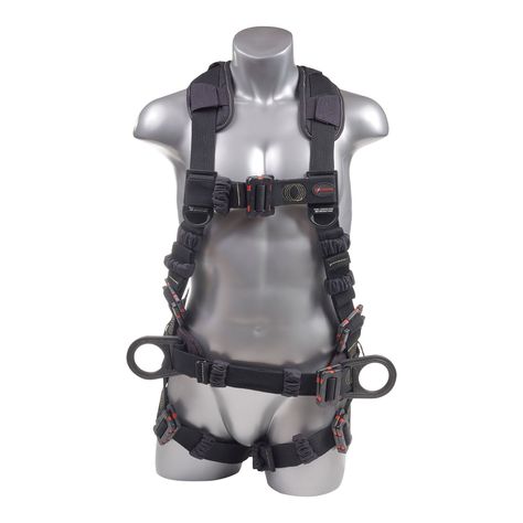 KStrong® Kapture™ Element Arc Flash Rated 5-Point Full Body Harness Padded with Belt Belt Ideas, Apocalypse Gear, Full Body Harness, Arc Flash, Special Forces Gear, Chest Belt, Tactical Wear, Combat Armor, Chest Harness