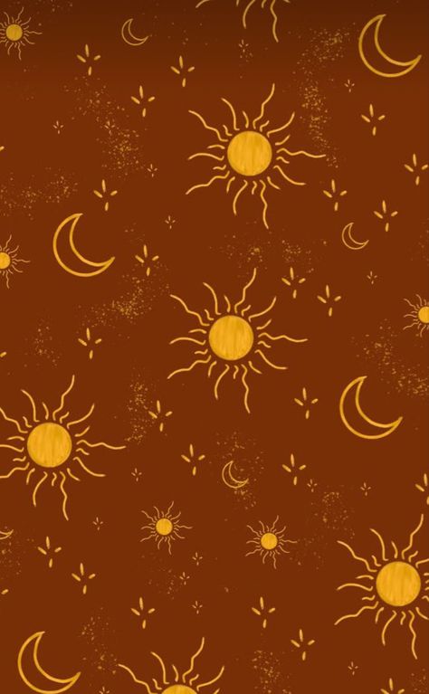 Sun Moon And Stars, Illustration Cute, Print Iphone, Moon And Stars, Sun And Moon, Sun Moon, Art Paint, Cute Art, The Sun