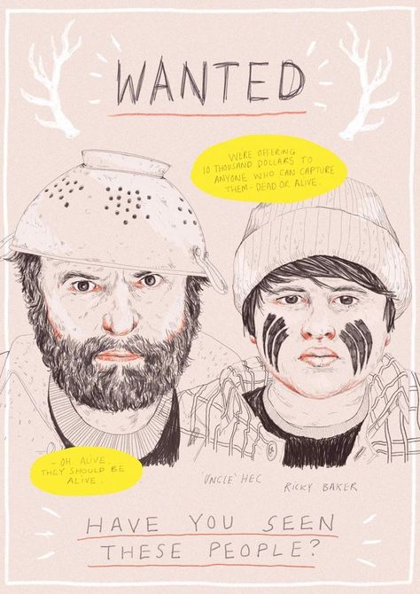 Ricky Baker, Wes Anderson Movies Posters, Hunt For The Wilderpeople, Creative Brief, Wes Anderson Movies, Wanted Poster, Film Poster Design, Taika Waititi, Movies 2019