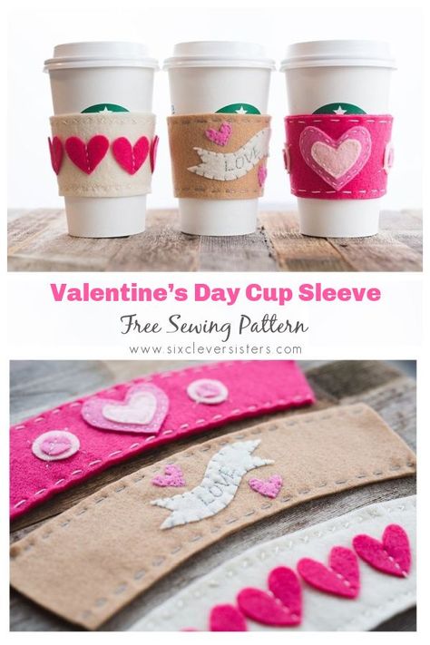 Valentine’s Day Sewing Projects, Valentines Sewing Ideas, Valentine Fabric Crafts, Felt Valentine Crafts, Valentines Day Sewing Projects, Valentine Sewing Projects, Valentines Sewing Projects, Valentine’s Day Crafts, Valentine Crafts To Sell