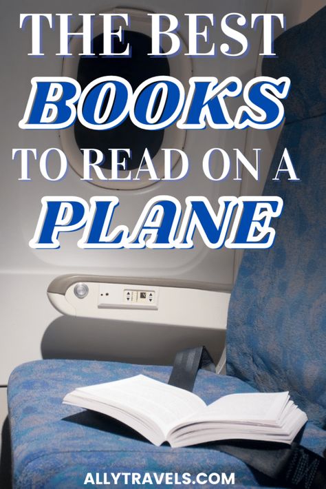 Wondering which book you should buy to pass the time on your next flight? Check out this list of the perfect books to read on a plane to find the perfect one! Books To Read While Traveling, Books To Read On A Plane, Traveling By Plane, Oregon Trip, Budapest Travel, Easy Books, Great Books To Read, Short Books, Plane Travel