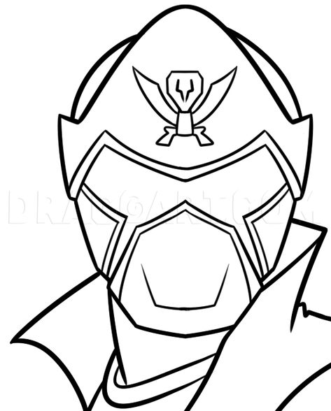 How To Draw Megaforce Red, Red Ranger, Step by Step, Drawing Guide, by Dawn | dragoart.com Power Rangers Mask, Power Rangers Coloring Pages, Power Rangers Megaforce, Red Ranger, Mask Drawing, Drawing Cartoon Faces, Meaningful Drawings, Drawing Guide, Power Ranger