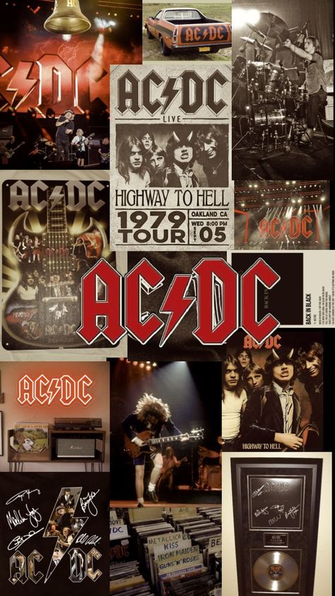 Ac/dc Aesthetic, Rock N Roll Bedroom, Acdc Poster, Phil Rudd, Cliff Williams, Hiphop Graffiti, Random Backgrounds, Malcolm Young, Posters For Bedroom