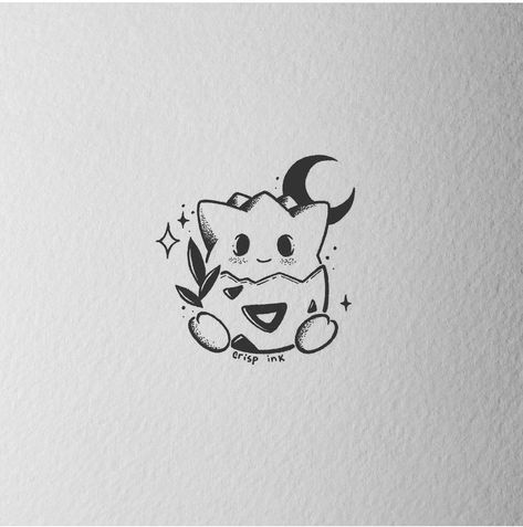 Pokemon Tattoos, Flash Ideas, Arte Doodle, Art Pokemon, Tattoo Board, Ghost Tattoo, Scary Tattoos, Pokemon Tattoo, Pokémon Art