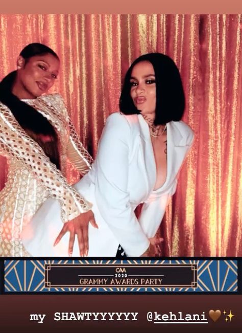 victoria & kehlani Ronald Isley, Grammy Awards 2020, Writing Songs, Victoria Monet, Girlfriend Goals, Protective Hairstyles Braids, Kehlani, Bestie Goals, Female Rappers