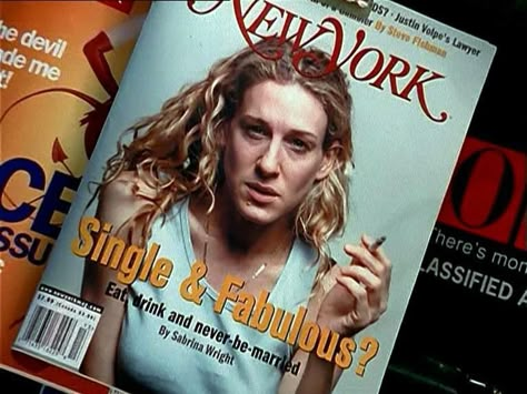 Single and Fabulous? Carrie Bradshaw. Satc Aesthetic, Single And Fabulous, Samantha Jones, The Big City, Sarah Jessica, Im Just A Girl, And Just Like That, Sarah Jessica Parker, Carrie Bradshaw