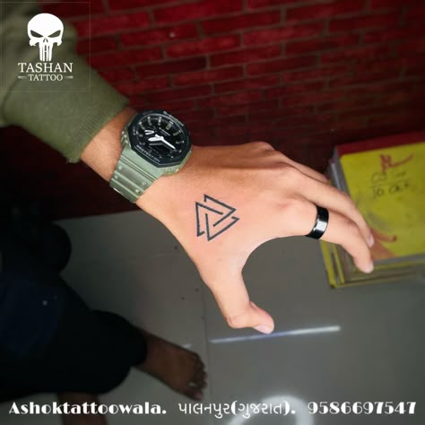 TashanTattoo
AshokTattooWala
S.4.5,Tirupati plaza
Opp. New bus stand
Near gd modi collage
Palanpur (gujrat)
9586697547
9687533310 Triangle Tattoo Design, Hand Tatto, Protection Tattoo, Simple Arm Tattoos, Heartbeat Tattoo, Sticker Tattoo, Tattoo Trend, Triangle Tattoos, Shiva Pics