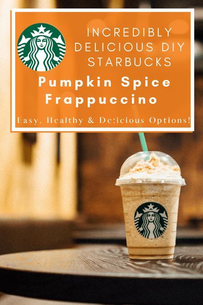 Pumpkin Spice Frappuccino Recipe, Vanilla Bean Frappuccino Recipe, Pumpkin Frappe, Pumpkin Frappuccino, Starbucks Frappuccino Recipe, It Pumpkin, Pumpkin Spice Frappuccino, Pumpkin Spice Drinks, Pumpkin Spice Cream