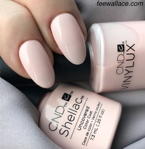 CND Shellac and Vinylux color Uncovered from the CND NUDE Collection Cnd Shellac Colors, Shellac Nail Colors, Cnd Shellac Nails, Nails Gel Polish, Shellac Colors, Cnd Nails, Cnd Shellac, Nails Polish, Shellac Nails