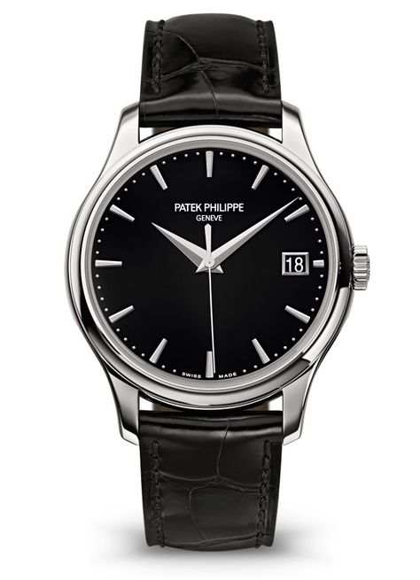 Patek Philippe | Calatrava Automatic Date Black Dial Watch 5227G-010