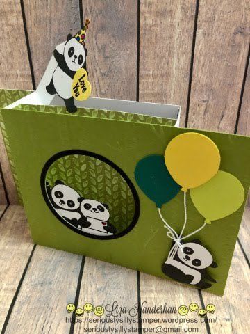 Panda Project, Hello Panda, Panda Card, Tarjetas Pop Up, Panda Party, Slider Cards, Card Folds, Step Cards, Card Techniques