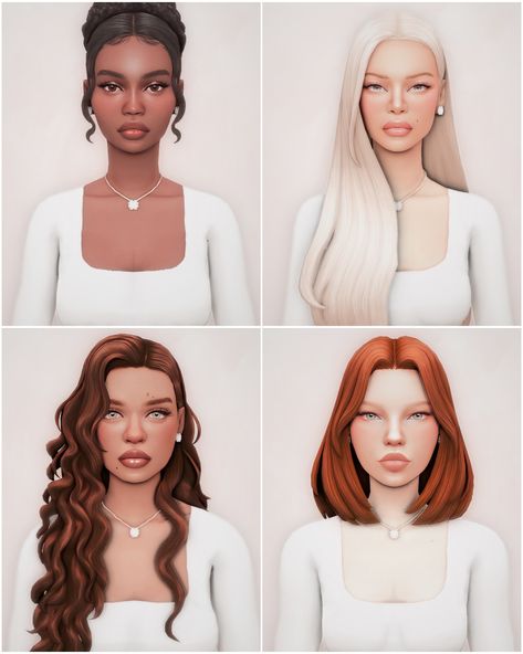 marilynjeansims | content creator for the sims 4 ♡ | Patreon Sims To Download, Aesthetic Sims 4 Cc, Sims 4 Aesthetic, Aesthetic Sims, Cas Background, Feminine Features, 4 Aesthetic, Cc Sims4, Cc Mods