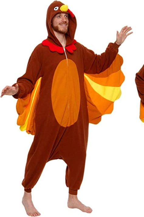 Turkey Animal, Thanksgiving Pajamas, Turkey Costume, Animal Onesies, Onesie Dress, Animal Pajamas, One Piece Cosplay, Animal Slippers, Fancy Costumes