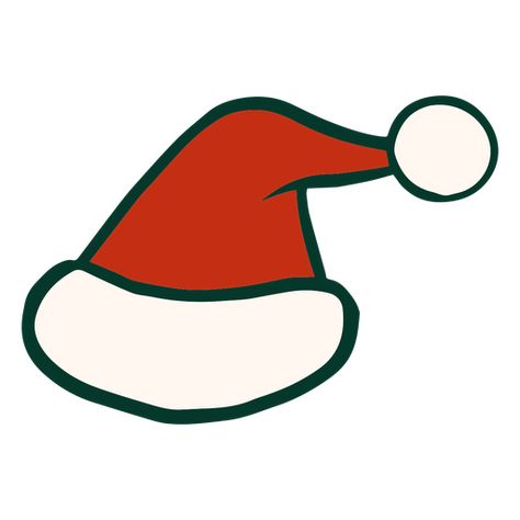 Santa's Christmas hat PNG Design Christmas Hat Png, Hat Png, Design Christmas, Christmas Hat, Create T Shirt, Design Ad, Santa Christmas, Png Design, Santa Hat