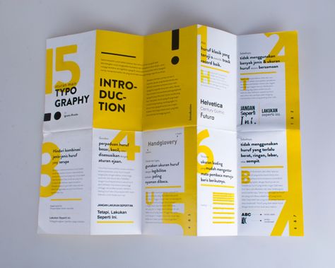 15 Rules of Typography - Brochure Layout Design on Behance Rules Of Typography, Typographic Brochure Design, Event Programme Design Layout, Brochure Layout Design, Typography Brochure, Typography Rules, Brochure Typography, Branding System, Vertical Text