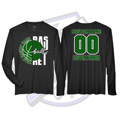 Custom Basketball Performance Long Sleeve Personalized Basketball Drifit Long Sleeve Custom Basketball Team Long Sleeve Pre Game, Personalized Basketball, Team Mascots, Custom Basketball, Dtf Printing, Basketball Team, Basketball Teams, Team Spirit, Washing Instructions