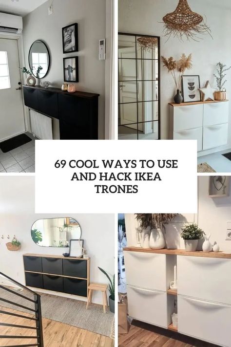 cool ways to use and hack ikea trones cover Trones Ikea Hack, Shoe Cabinet Ideas, Ikea Hack Vanity, Trones Ikea, Ikea Shoe Rack, Ikea Shoe Storage, Shoe Storage Hacks, Cabinet Shoes, Shoe Rack Ideas