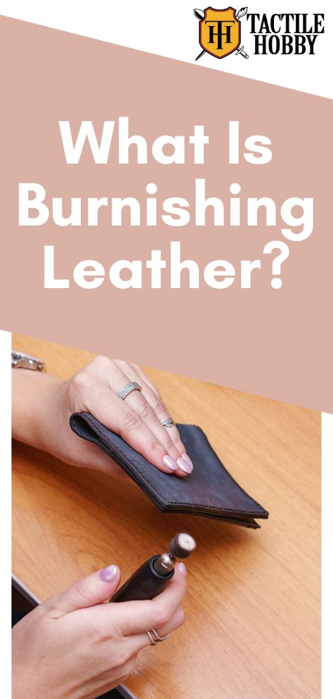 Leather Offcut Projects, Leather Pyrography, How To Finish Leather Edges, Leather Edge Stitching, Leather Edge Finishing, Simple Leather Projects, Burnishing Leather Edges, Leather Burnishing Tools, How To Make Leather Knife Sheaths