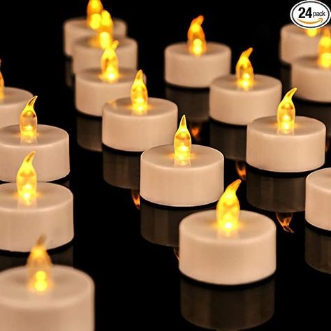 Remote Control Candles, Battery Powered Candles, Battery Tea Lights, Led Tea Light Candles, Fake Candles, Flameless Tea Lights, Yellow Lamp, Traditional Candles, Flameless Led Candles