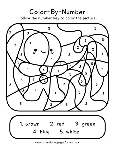 Christmas Color By Number: 2 Free Printable PDFs - Cute Coloring Pages For Kids October Color By Number, Color By Numbers Halloween, Halloween Activity Pages For Kids, Halloween Pdf Free, Halloween Color By Letter, Halloween Paint By Number, Color By Number Halloween Free Printable, Halloween Color By Number Free Printable, Easy Halloween Coloring Pages