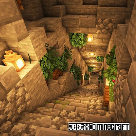 Minecraft Kale, Minecraft Underground, Construction Minecraft, Case Minecraft, Minecraft Decoration, Minecraft Houses Survival, Rumah Minecraft Sederhana, Minecraft Mansion, Minecraft Structures