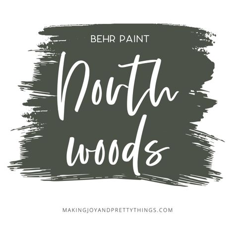 Transform your living space into a rustic retreat with the warm and inviting tones of Behr North Woods paint.