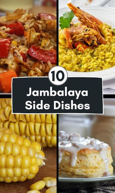 What to Serve with Jambalaya? 10 Incredible Side Dishes Cajun Sunday Dinner Ideas, Cajun Menu Ideas, Cajun Dinner Party Menu Ideas, Cajun Sides Dishes, Cajun Vegetables Side Dishes, Indigenous Meals, Cajun Thanksgiving Dishes, Cajun Recipes Louisiana Authentic, Cajun Sides