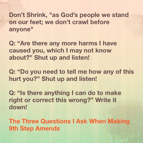 Making Amends Recovery, Step 9 Making Amends, Amends Recovery, Aa Steps, Aa Meetings, Codependency Recovery, 12 Steps Recovery, Making Amends, Celebrate Recovery