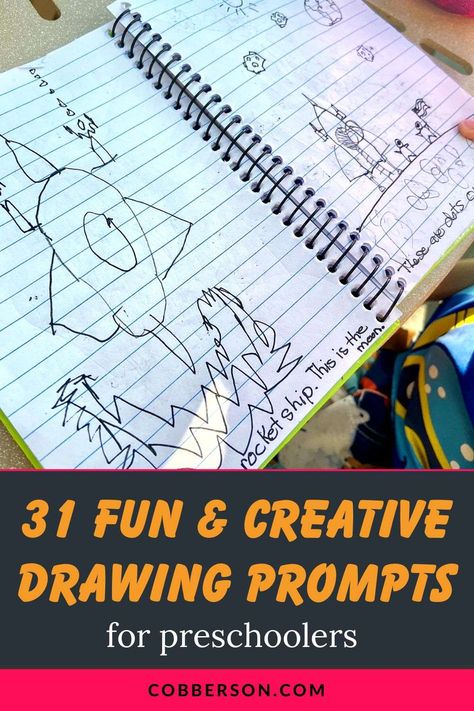 Fantastic Drawing, Drawing Prompts, Creative Drawing Prompts, Preschool Art Activities, Autumn Inspired, Drawing Prompt, What To Draw, Creative Block, Daily Drawing