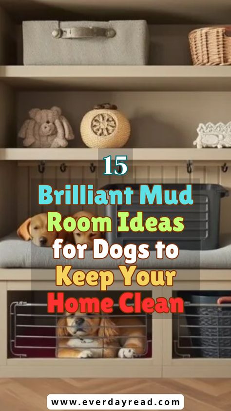 Dog Mud Room Ideas Farmhouse, Mud Room Ideas Farmhouse, Room Ideas For Dogs, Dog Mud Room Ideas, Room Ideas Farmhouse, Ideas For Dogs, Muddy Paws, Mud Room, Pet Owners