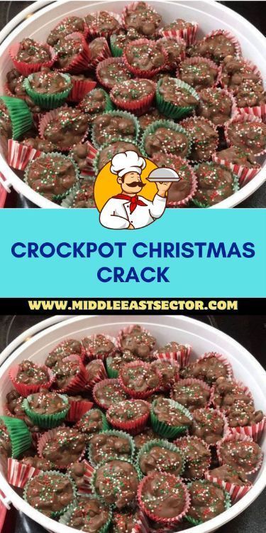 Embrace the magic of the season with our Crockpot Christmas Crack – a festive twist on the classic sweet treat. This easy and addictive recipe takes the stress out of holiday baking, allowing you to savor the joy of slow-cooked perfection. Watch as a handful of ingredients transform into a crunchy, gooey, and utterly delightful confection that's perfect for gifting, sharing at gatherings, or indulging in a cozy night by the fire. Let the crockpot do the work, and you'll soon discover why this Christmas Crack is a must-have addition to your holiday traditions. Crockpot Candy Recipes, Cranberry Brie Bites, Crockpot Christmas, Cranberry Brie, Crockpot Candy, Brie Bites, Crock Pot Desserts, Holiday Appetizer, Candy Recipes Homemade