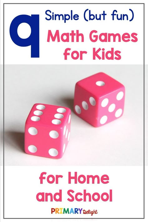 Math Games For Kindergarten, Dice Math Games, Easy Math Games, Online Math Games, Math Card Games, Games For Kindergarten, Math Tutoring, Kindergarten Math Games, Easy Math