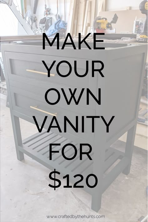 Diy Double Vanity, Homemade Vanity, Dining Room Table Diy, Bathroom Vanity Plans, Diy Farmhouse Dining Room, Diy Bathroom Vanity Plans, Storage Ideas For Small Bathrooms, Diy Bathroom Sink, Diy Canopy Bed