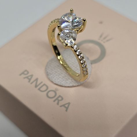 Pandora rings heart