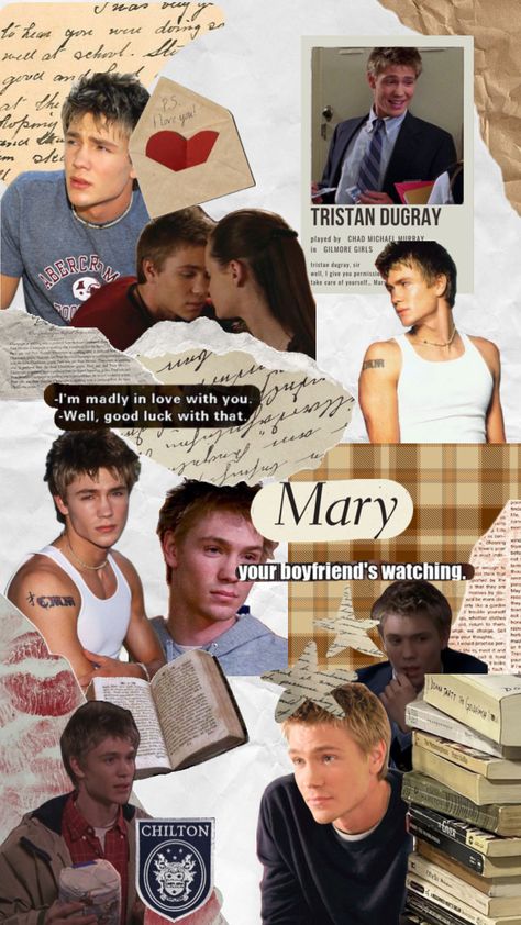 #tristandugray #chadmichaelmurray #gilmoregirls #gilmoregirlsaesthetic #tristangilmoregirls #wallpaper #vibes Chad Micheals, Gilmore Guys, Wallpaper Vibes, Michael Murray, Team Logan, Girly Movies, Chad Michael Murray, Cute White Guys, White Boys