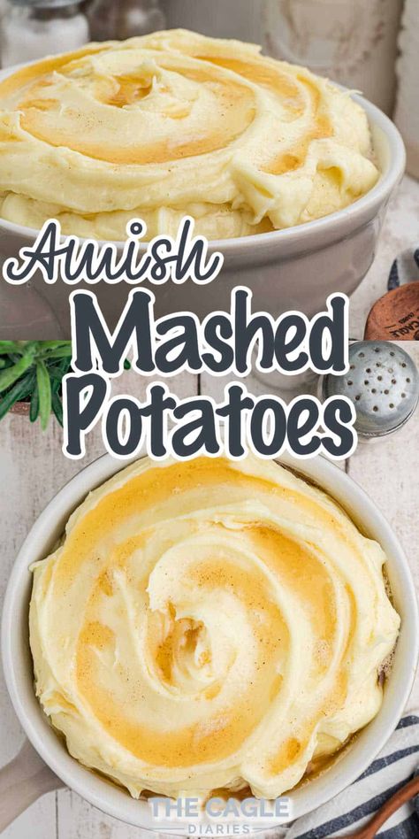 Amish Mashed Potatoes, Meat Potatoes And Vegetables, Amish Side Dish Recipes, Amish Soup Recipes, Amish Meals, Amish Food Recipes, Amish Noodles, The Best Mashed Potatoes, Best Amish Recipes