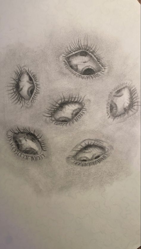 Judging Eyes Drawing, Closed Eye Drawing Reference, Bulging Eyes Drawing, Eye Pupil Drawing, Eye Pulling Drawing, Monster Eye Drawing, Multiple Eyes Drawing, Gory Eye Drawing, Eye Pulling Reference