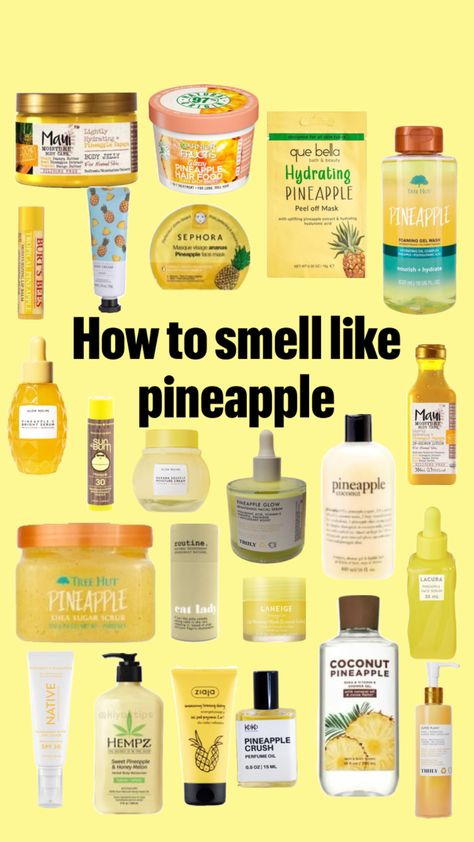 #howtosmellgood #series #pineapple Pineapple Aesthetic, Pineapple Fragrance, Body Smells, Pineapple Coconut, Body Care Routine, Female Body, Body Skin Care Routine, Smells Amazing, Body Products