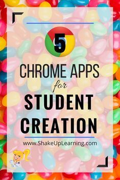 5 Chrome Apps for Student Creation Chrome Books, Chrome Book, Chrome Apps, Teacher Tech, Web 2.0, Teaching Technology, Book Creator, Teacher Technology, School Technology