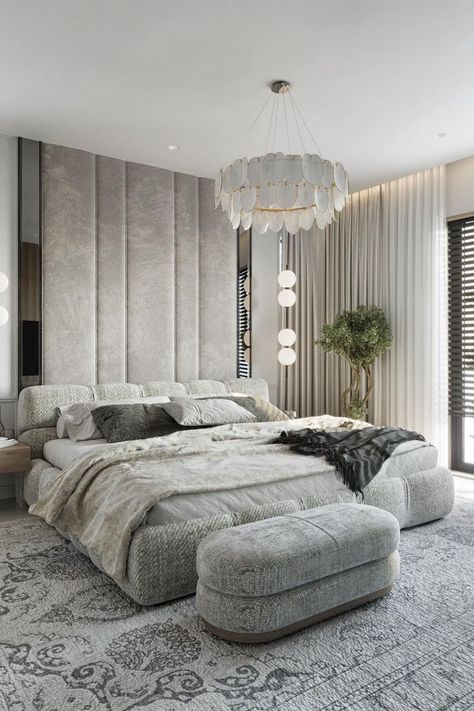 Transform your space with these cozy bedroom ideas! Perfect for couples looking to create a warm and inviting retreat. #CozyBedroom #BedroomInspo #CouplesBedroom Masterbedroom Luxe, Modern Couple Bedroom, Couple Bedroom Ideas, Vibe Bedroom, Cozy Bedroom Ideas, Unique Bedroom Design, Bedroom Ideas For Couples, Latest Interior Design Trends, House Plans And More