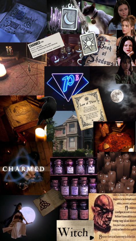 charmed collageeeee Charmed Aesthetic Wallpaper, Charmed Aesthetic Outfits, Charmed Wallpaper, Charmed Aesthetic, Space Boots, Charmed Tv Show, Charmed Tv, Charmed Show, Fantasy Witch