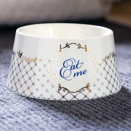 P34474 Eat Me & Drink Me Pet Bowl Large Dog Bowls, Pet Dish, Eat Me Drink Me, Pet Decor, Dog Obsessed, Pet Items, Eat Me, Cat Bowl, Pet Style