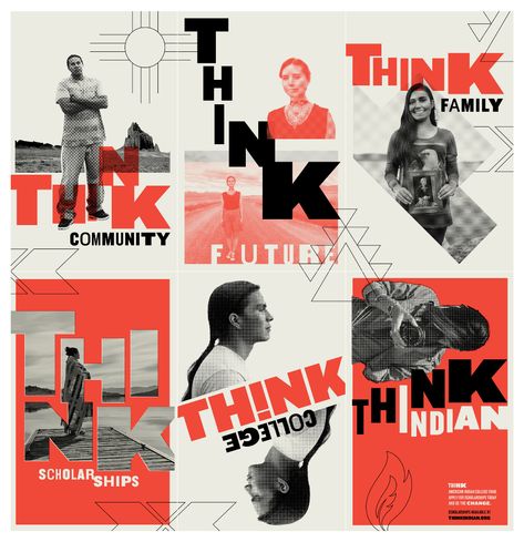 Think Indian Ad Campaign Seeks to Increase Native American Scholarship Poster Design, Scholarship Poster, Education Branding, Higher Education Design, College Magazine, American Student, College Poster, College Ad, Instagram Branding Design