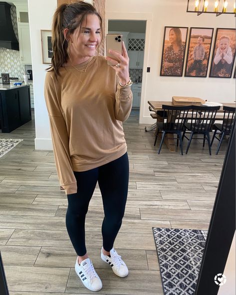 The perfect Amazon outfit! 42 different designs to choose from on my comfy top + fleece lined leggings! My adidas shoes are on sale today and The styled collection necklace and bracelets are on major sale! http://liketk.it/37lIx #liketkit @liketoknow.it #StayHomeWithLTK #LTKVDay #LTKsalealert @liketoknow.it.home Adidas Grand Court Outfit Women, Adidas Grand Court Outfit, Court Outfit, Adidas Grand Court, Comfy Tops, Amazon Prime, Smart Casual, Adidas Shoes, Adidas Women