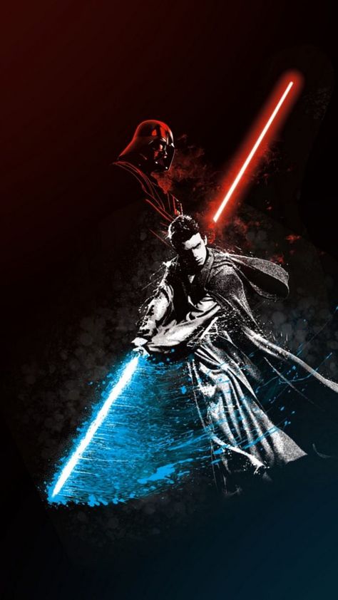 Anakin Vader Wallpaper, Star Wars Anikan, Darth Vader Wallpaper, Star Wars Painting, Anakin Vader, Star Wars Background, Dark Vador, Star Wars Anakin, Star Wars Drawings