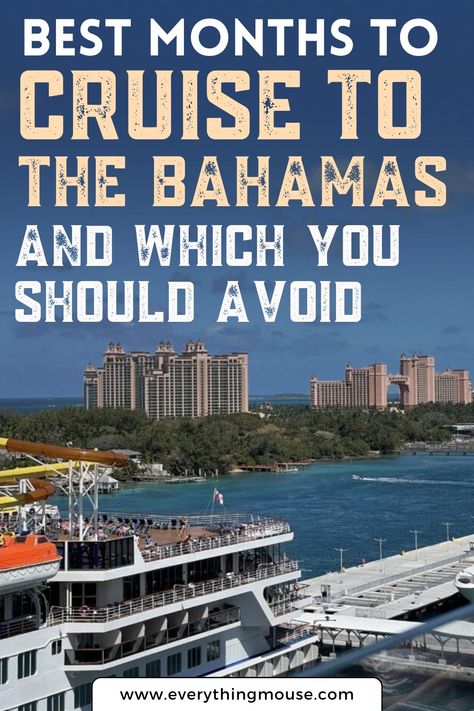 Set your sights on the sun-soaked shores of the Bahamas and discover the best time to embark on a tropical cruise! ���🚢🌴☀️ Whether you're looking to avoid the crowds, catch the perfect wave, or simply bask in the ideal climate, we've got you covered. This guide ensures you'll book your cruise when the Bahamas is at its best for your travel preferences.  Chart your course to paradise – click to find out when to plan your ultimate Bahamas cruise experience! #BahamasCruise #TravelTips Cruise To Bahamas, Carnival Cruise Bahamas, Coco Cay Bahamas, Cruise Bahamas, Carnival Cruise Tips, Best Cruise Lines, Carribean Cruise, Tropical Cruise, Disney Cruise Ships