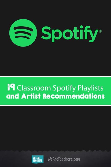 Classroom Spotify Playlists You Can Play at School Artist Recommendations, Classroom Playlist, Preschool Transitions, Early Childhood Education Resources, Teaching Elementary School, We Are Teachers, School Librarian, Instrumental Music, Music Playlists