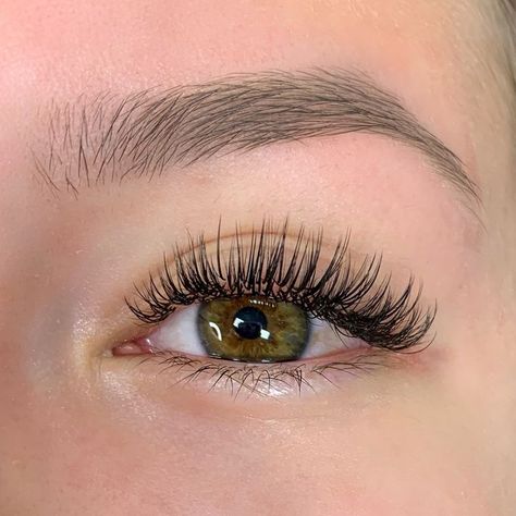 Mascara Effect Lash Extensions, Lash Extensions Mascara Look, Hybrid Lash Extensions Styles Natural, Mascara Eyelash Extensions, Cute Lashes Extensions, Mascara Look Eyelash Extensions, Short Classic Lash Extensions, Wet Mascara Lash Extensions, One By One Lashes