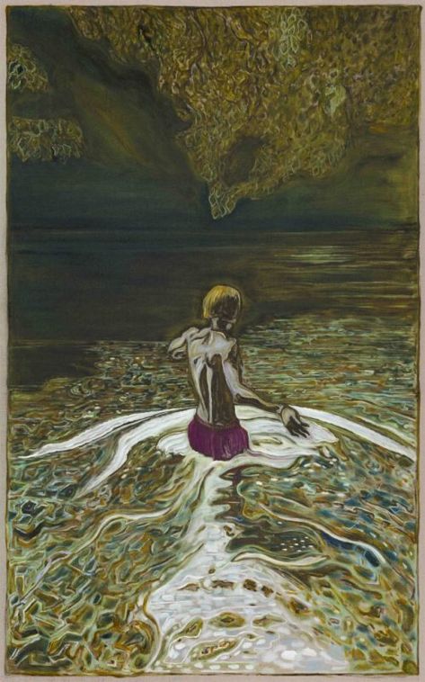 Billy Childish: "Wading Out" Billy Childish, Hayward Gallery, German Expressionism, Learn Art, Artist Life, British Art, Traditional Paintings, French Art, Community Art