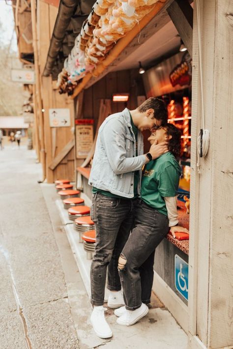 Dollywood Engagement Photos. Unique Engagement Photo Ideas. Carnival Engagement Pictures. Engagement Photos Unique, Engaged Pictures, Fair Pictures, Carnival Photography, Beach Photo Session, Unique Engagement Photos, Engagement Photo Ideas, Pigeon Forge, Unique Engagement